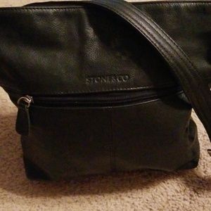 CROSS OVER SOFT LEATHER.BAG.